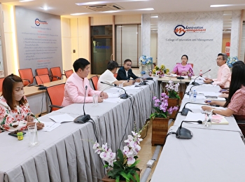 Hold a meeting of the college
administrators. To drive the College's
operation to be effective,