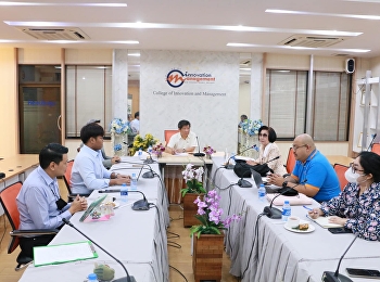 The meeting of driving the proactive
educational guidance policy of the
College of Innovation and Management