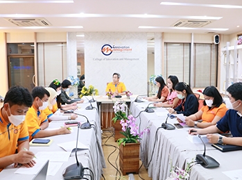 The monthly meeting of Academic Support
Personnel in December to drive the
college efficiency operation and
preparing the organizing worthy projects
on New Year's Eve to welcome the new
year