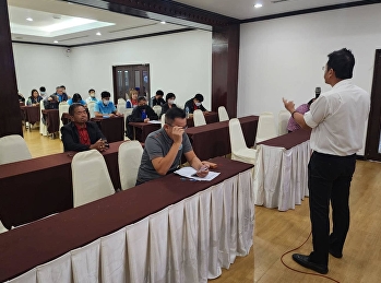 Dr. Piched Girdwichai, lecturer of
College of Innovation and Management,
Sunandha Rajabhat University
participated in the introduction of
various curriculum such as Bachelor of
Business Administration Program in
Innovation Sport