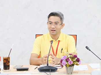 Meeting to review the cost of managing
the undergraduate program in the special
session held at the College of
Innovation and Management