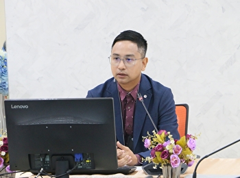 ฝ่ายบริการการศึกษาวิทยาลัยนวัตกรรมและการจัดการ
จัดประชุมหารือแนวทางการจัดการเรียนการสอนระบบการศึกษาทางไกล
สำหรับผู้พิการ