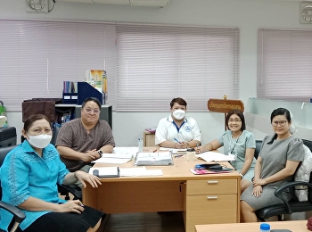 The Department of Quality Management
Innovation held a meeting for curriculum
management planning. Preparing for the
opening of the semester Semester 1,
Academic Year 2023