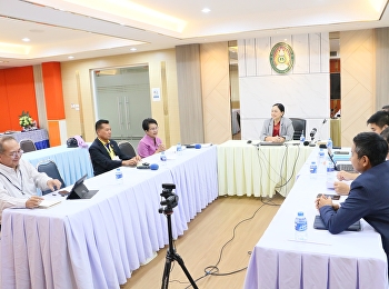 sports management course College of
Innovation and Management organize a
course management meeting