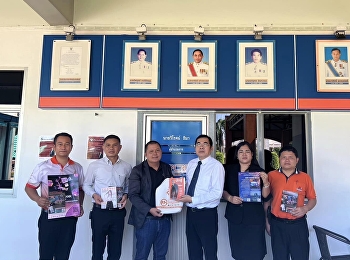 Dr. Wicha Khankham visited the area in
Sisaket Province Conduct public
relations for the course