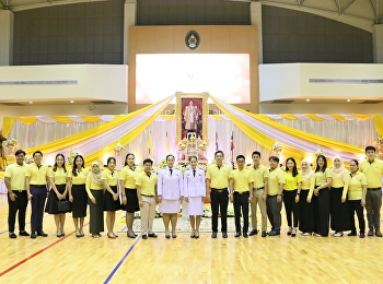 Wreath laying ceremony in remembrance In
the grace of His Majesty On the occasion
of Navamindra Maharat Day Year 2023