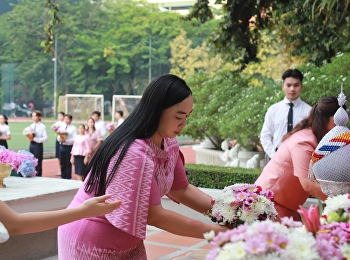Worship ceremony and merit making for
Thaksinanupradan On the occasion of His
Majesty the King's birthday Dedicated to
Her Majesty Queen Sunandha Kumariratana
Her Royal Highness Princess Maha Chakri
Sirindhorn.