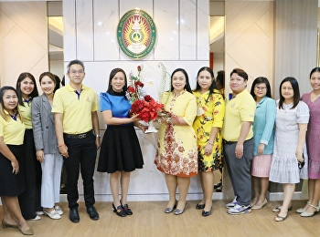 congratulating Assistant Professor Dr.
Sudawan Somjai