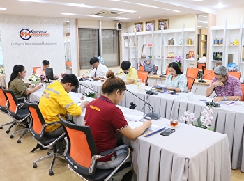 Meeting of the Classroom Improvement
Project Committee, Building 37