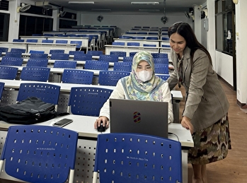 Personnel participated in the inspection
of equipment for the year 2024 at the
College of Innovation and Management.
Hemdeepitak Building (Building 37)