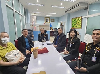 เมื่อวันที่ 19 พฤศจิกายน 2567 ที่ผ่านมา
อ.ดร.เฉลิมพล ทัพซ้าย
ประธานหลักสูตรการจัดการมหาบัณฑิต
พร้อมด้วย อ.ดร.สมฤกษ์ การวิวัฒน์
เป็นตัวแทน
หลักสูตรการจัดการมหาบัณฑิตสาขานวัตกรรมการจัดการ
เข้าประชาสัมพันธ์หลักสูตร ณ
สำนักการศึกษา กรมยุทธศึกษาทหารบก
โดยเข้าพ