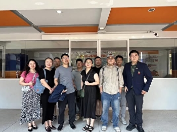 On January 15, 2025, Doctor of
Philosophy Program Management Innovation
major College of Innovation and
Management Has taken (Chinese) students
to visit the library. Suan Sunandha
Rajabhat University