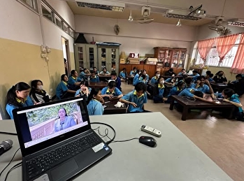 20 January 2025 Asst. Prof. Eknarong
Worasiha, Head of Quality Management
Innovation Department  College of
Innovation and Management Suan Sunandha
Rajabhat University  Providing guidance
on publicizing the curriculum to
Mathayom 6 students   Ritthiyawann