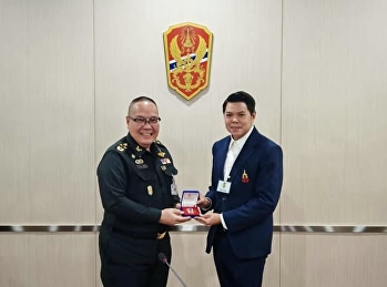 Dr. Pannawat Chuwichian attended the
meeting to discuss guidelines for
academic cooperation between Suan
Sunandha Rajabhat University and the
National Defense Studies Institute.
Royal Thai Armed Forces Headquarters