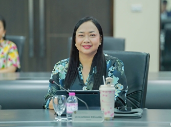 On Tuesday, April 7, 2026, Asst. Prof.
Dr. Cholpassorn Sitthivorongchai, Dean
of the College of Innovation and
Management, attended the University
Executive Committee Meeting No. 4/2026.