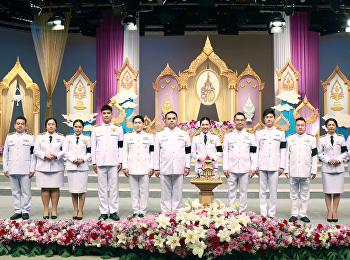 ผู้ช่วยศาสตราจารย์ ดร.ชลภัสสรณ์
สิทธิวรงค์ชัย
คณบดีวิทยาลัยนวัตกรรมและการจัดการ
เข้าร่วม บันทึกเทปถวายพระพรชัยมงคล
สมเด็จพระนางเจ้าฯ พระบรมราชินี
ในโอกาสวันเฉลิมพระชนมพรรษา”