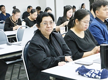 โครงการอบรมเพื่อเสริมสร้างคุณธรรม
จริยธรรม
และความโปร่งใสในการดำเนินงานของมหาวิทยาลัย
ภายใต้การประเมินคุณธรรมและความโปร่งใสในการดำเนินงานของหน่วยงานภาครัฐ
(Integrity and Transparency Assessment:
ITA) ประจำปีงบประมาณ พ.ศ. 2569