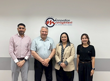 ว.นวัตกรรมฯ ให้การต้อนรับ ผู้ทรงคุณวุฒิ
Prof. Dr. Ruhet GENC จาก Turkish-German
University(TGU) ประเทศตุรกี
เนื่องในโอกาสเข้าเยี่ยมชมวิทยาลัยนวัตกรรมและการจัดการและพิพิธภัณฑ์อาคารสายสุทธานภดล
มหาวิทยาลัยราชภัฏสวนสุนันทา